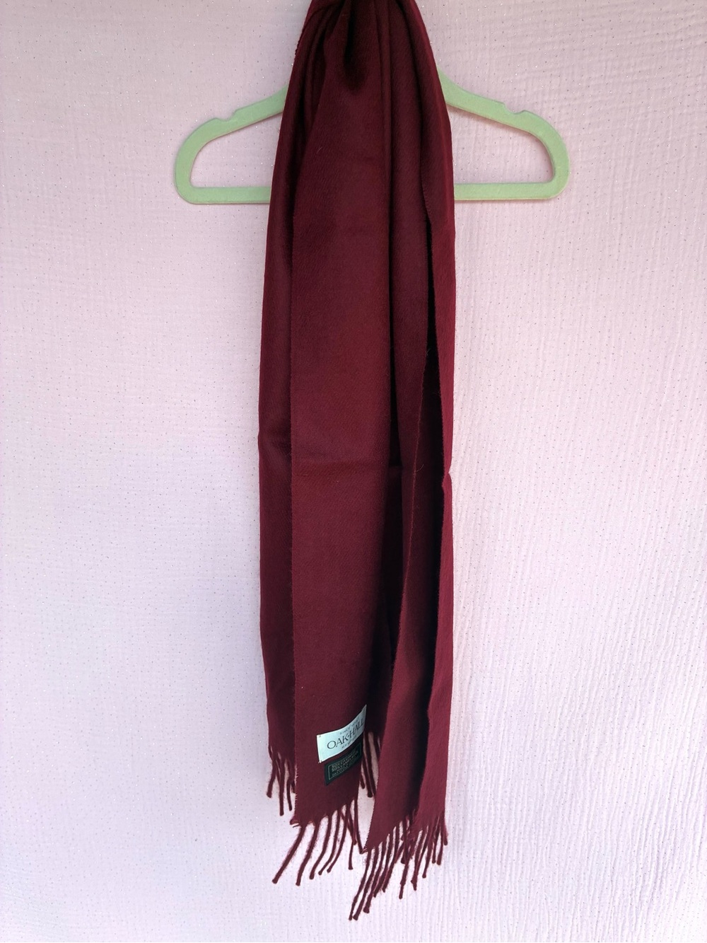 Oak Hall Memphis Cashmere & Lambs Wool Scarf